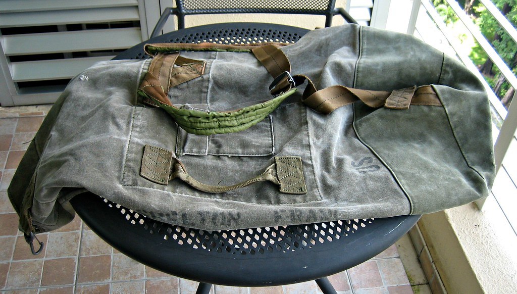 army duffel bag