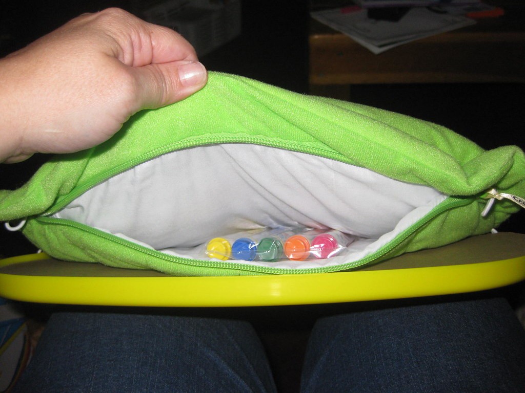 Zippered Pouch to hold the markers